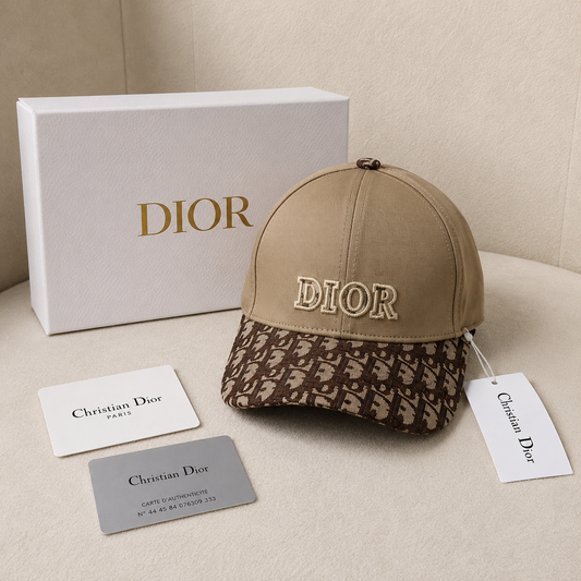 Christian Dior Oblique Baseball Cap
