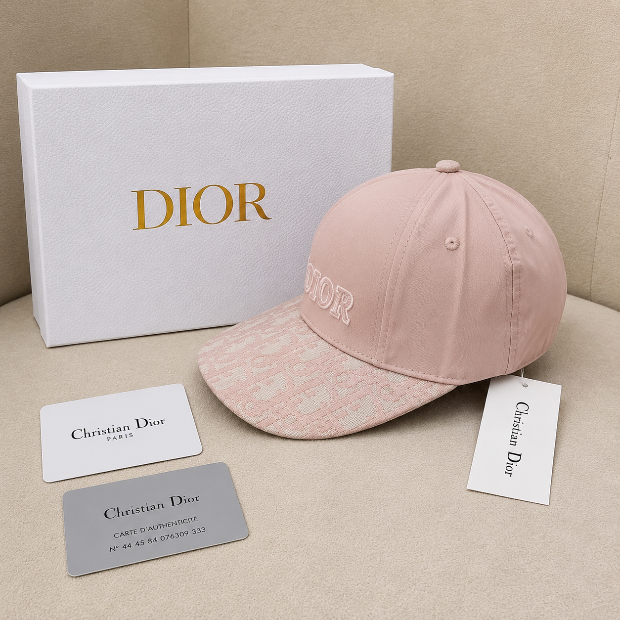 Christian Dior Oblique Baseball Cap