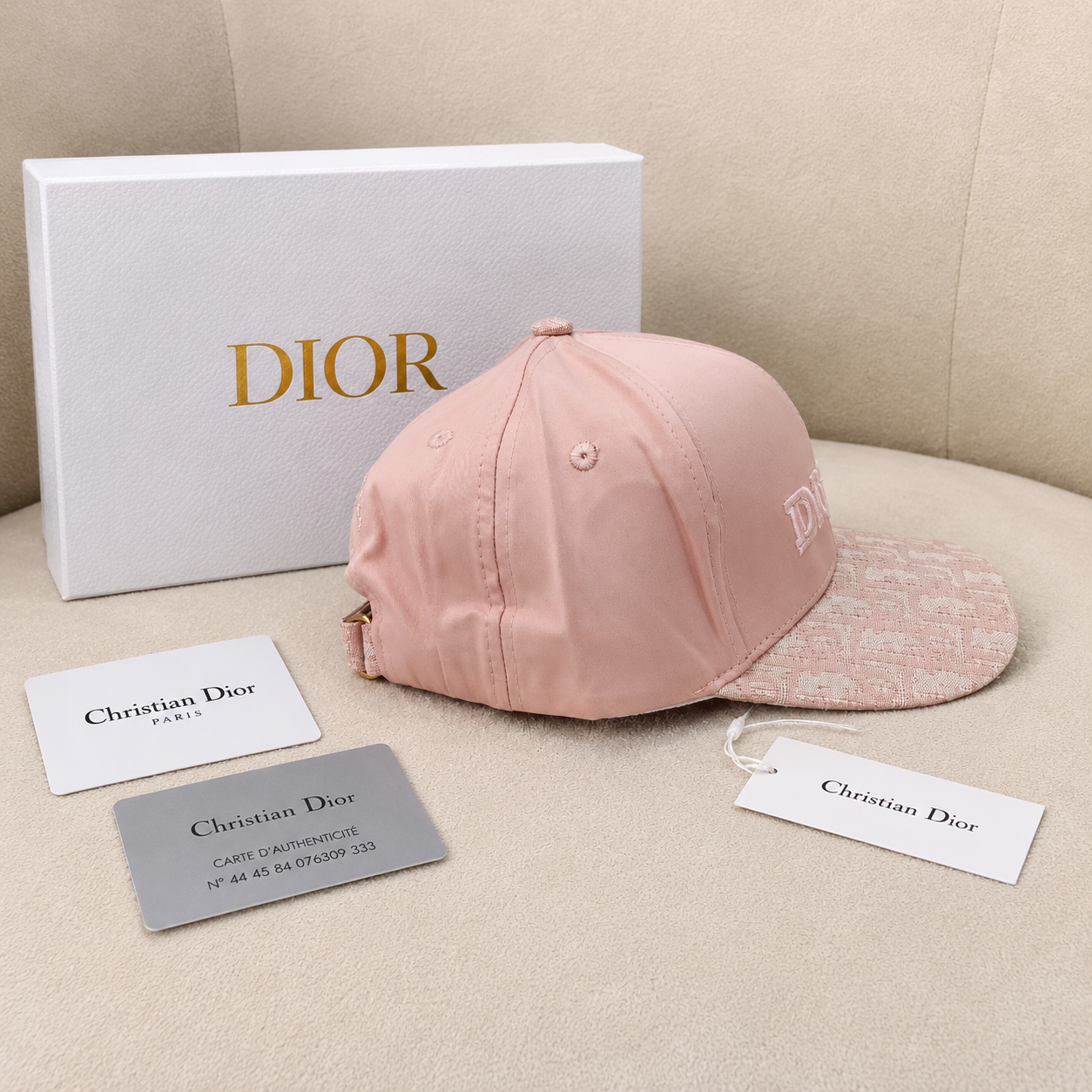Christian Dior Oblique Baseball Cap