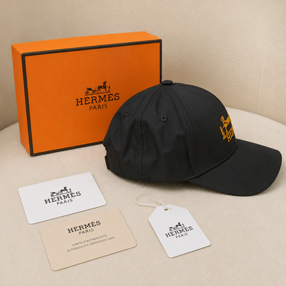 Hermès Paris Embroidered Baseball Cap
