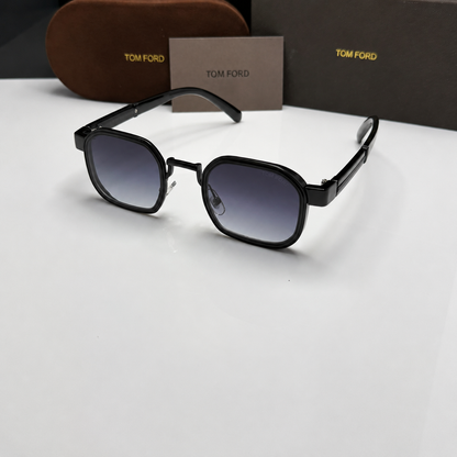 Tom Ford Luxe Geometric Square Sunglasses