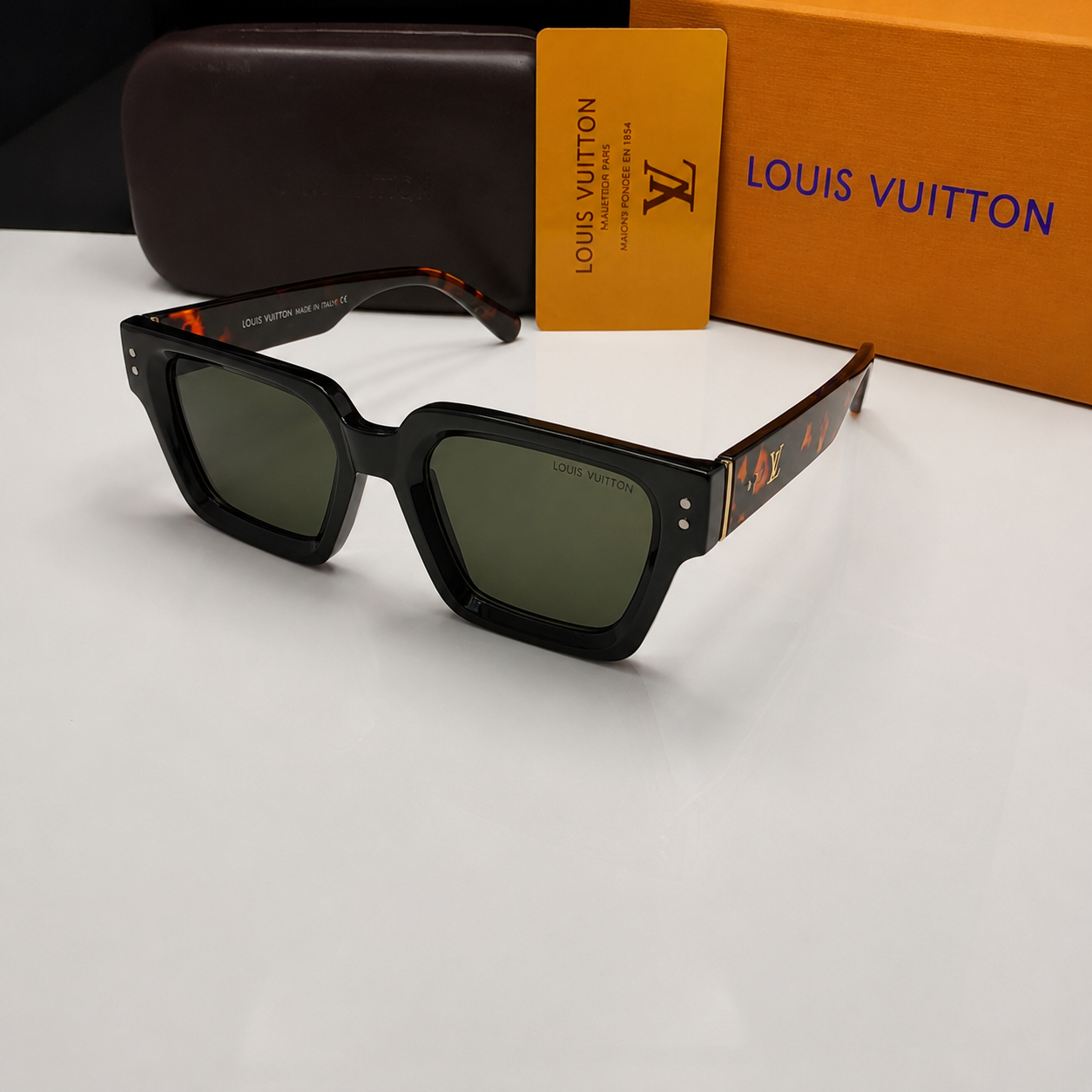 Louis Vuitton Monogram Rectangle Sunglasses
