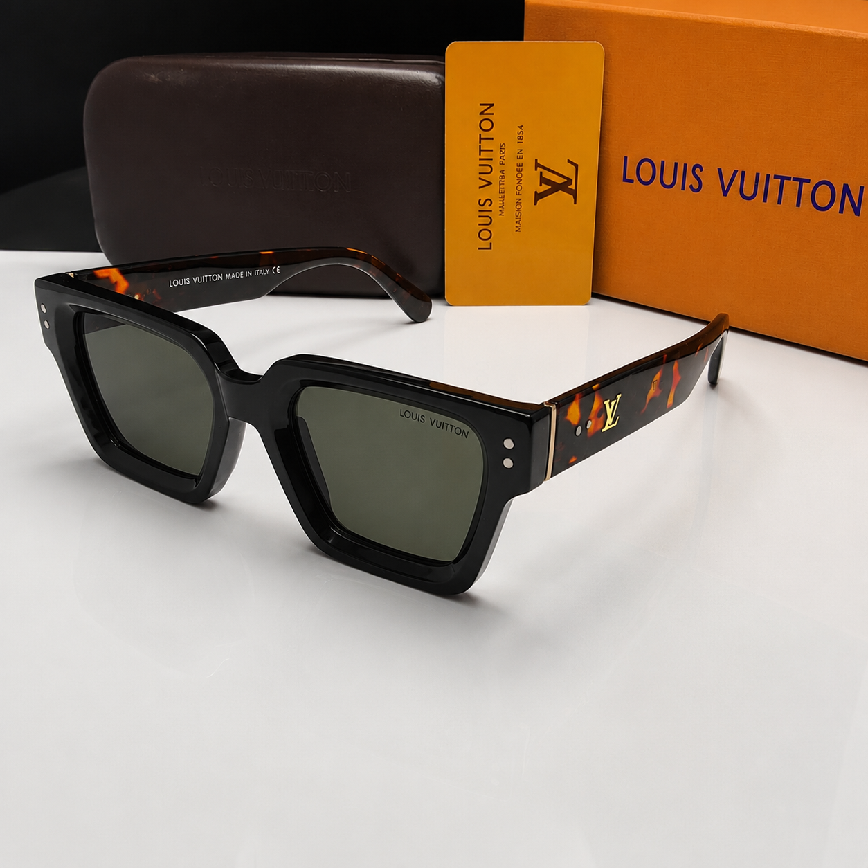 Louis Vuitton Monogram Rectangle Sunglasses