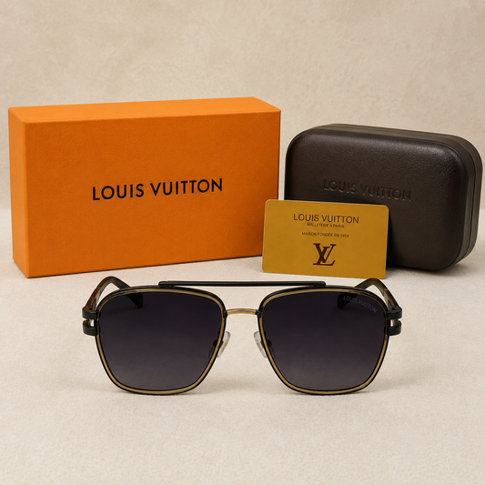 Louis Vuitton Luxury Navigator Square Sunglasses