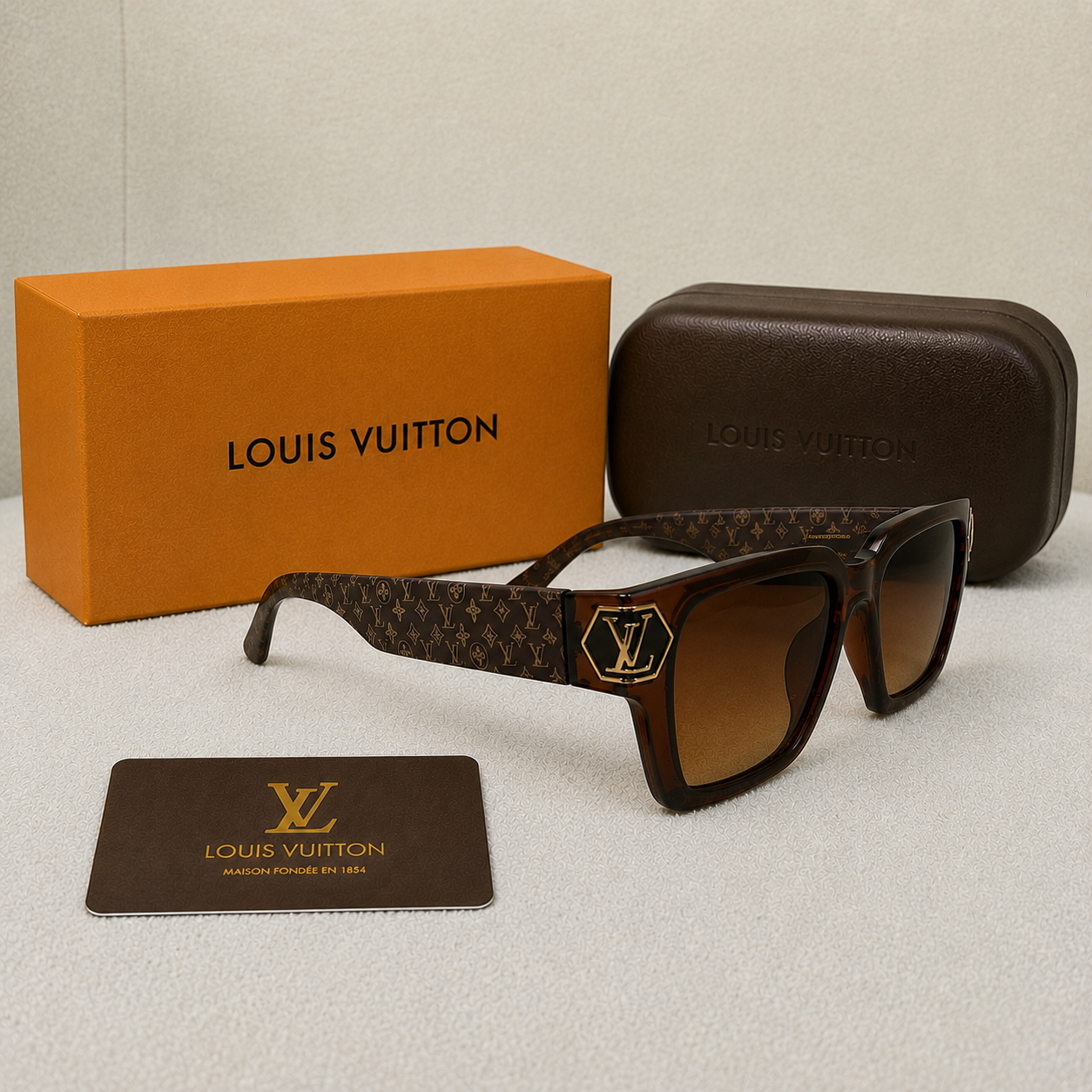 Louis Vuitton Monogram Luxe Square Sunglasses