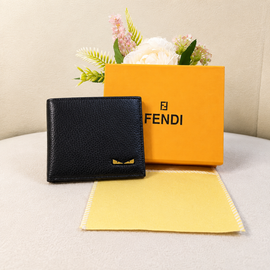 Fendi Selleria Leather Bifold Wallet