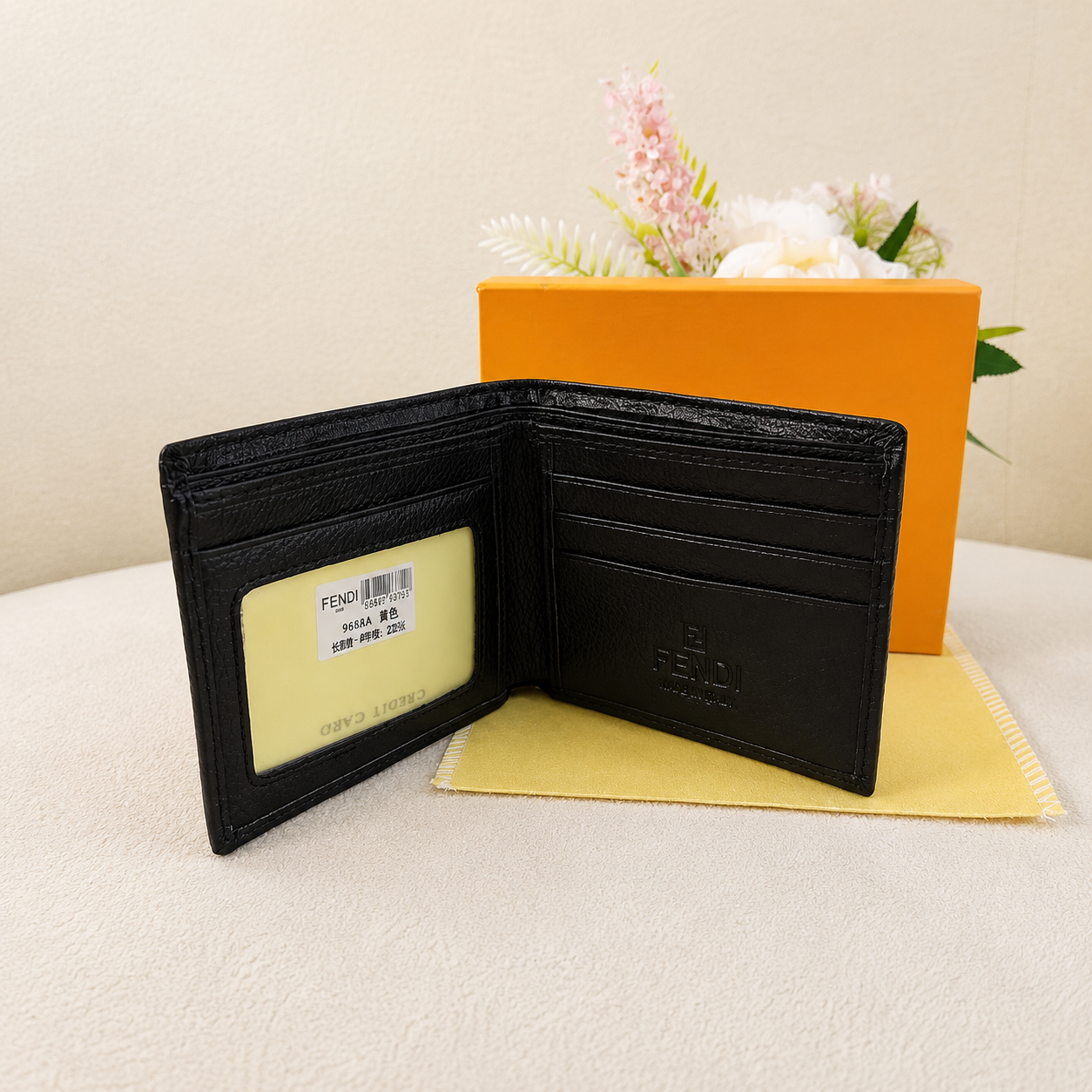 Fendi Bag Bugs Monster Bifold Wallet
