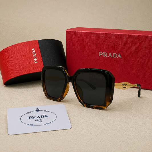Prada Oversized Square Acetate Sunglasses