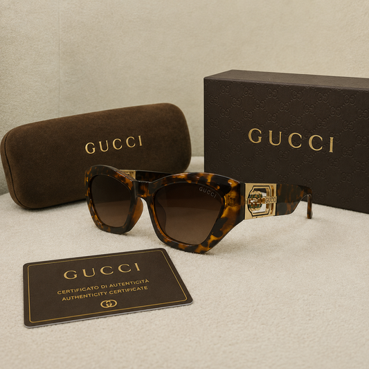 Gucci Interlocking GG Cat-Eye Sunglasses
