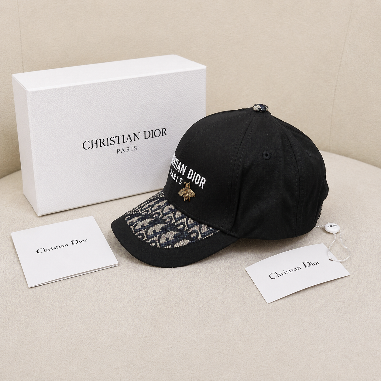 Christian Dior Oblique Baseball Cap