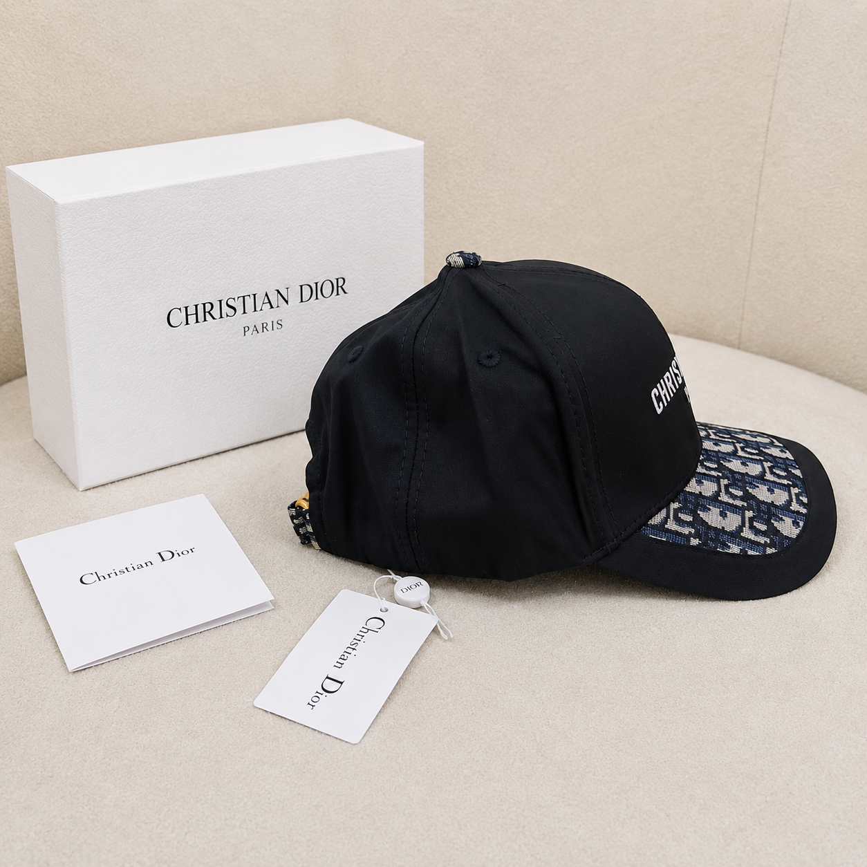 Christian Dior Oblique Baseball Cap