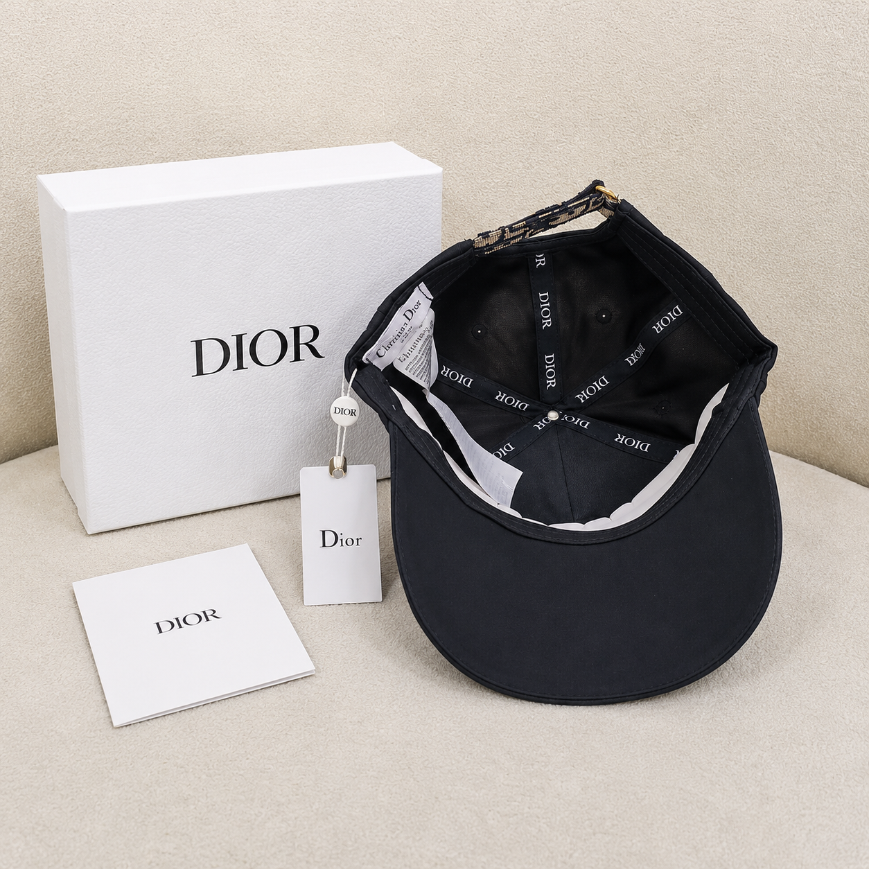 Christian Dior Oblique Baseball Cap