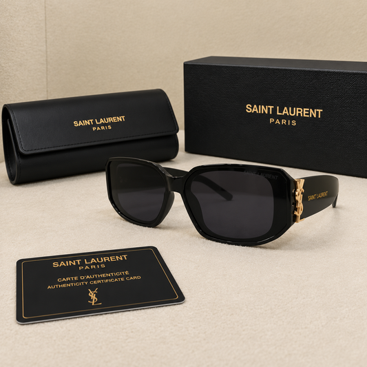 Saint Laurent Monogram Oversized Square Sunglasses