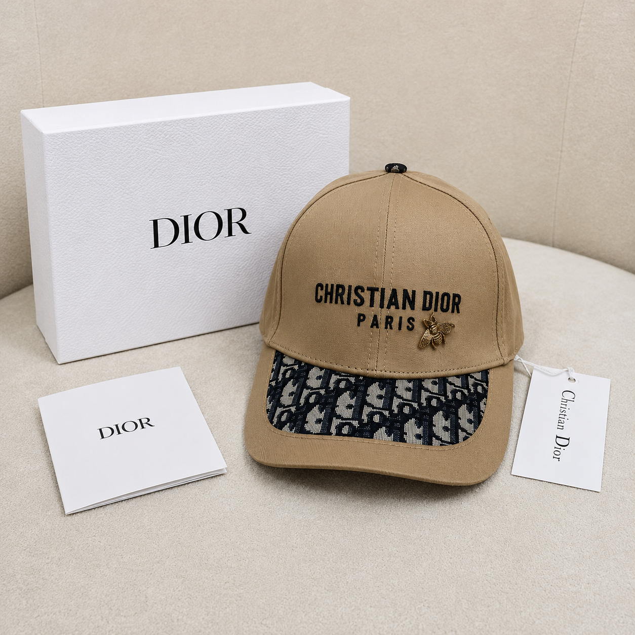 Christian Dior Oblique Baseball Cap