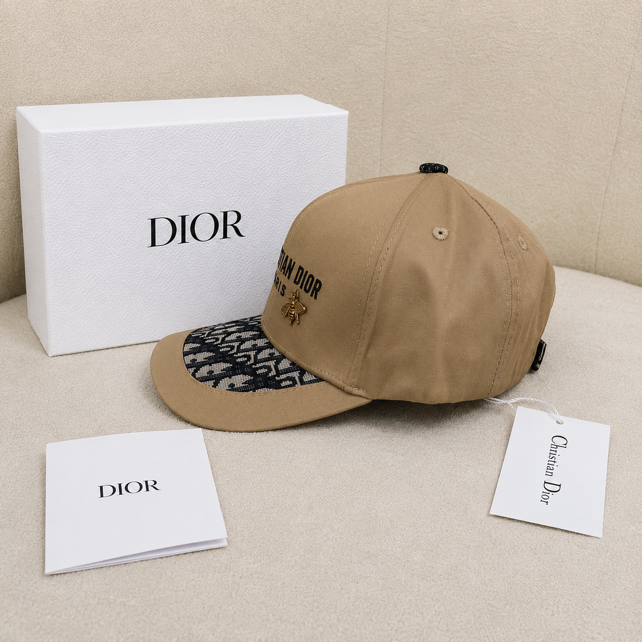 Christian Dior Oblique Baseball Cap