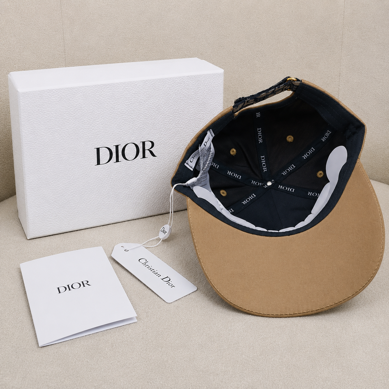 Christian Dior Oblique Baseball Cap