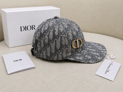 Christian Dior Oblique CD Logo Baseball Cap