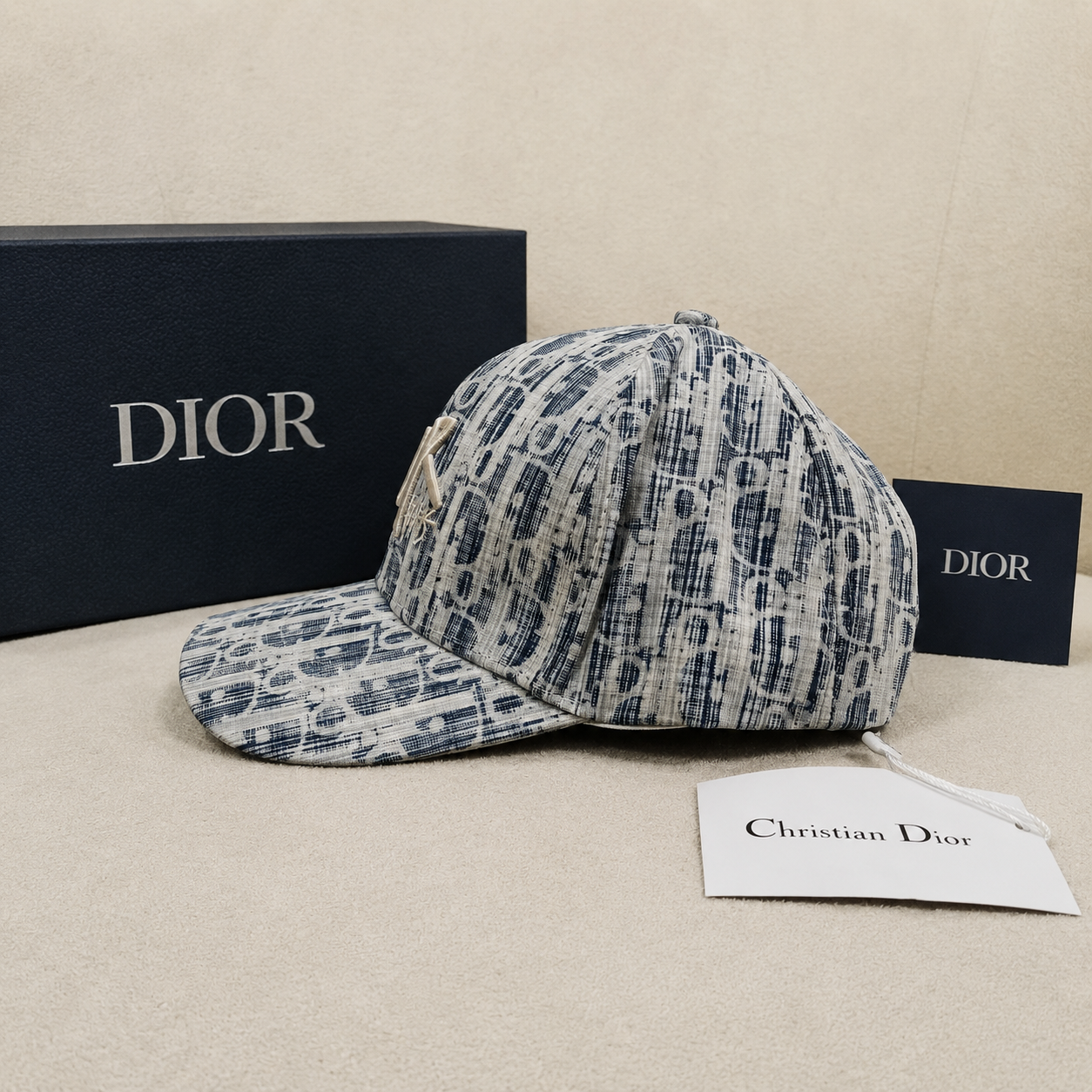 Christian Dior Oblique Monogram Baseball Cap