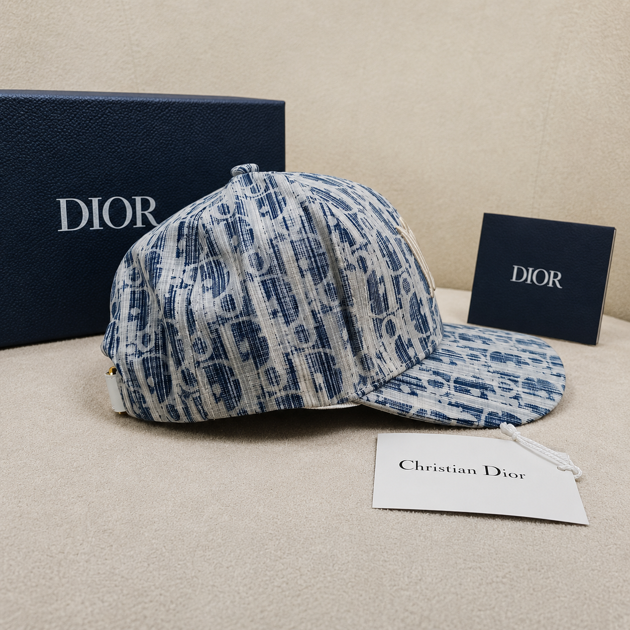 Christian Dior Oblique Monogram Baseball Cap