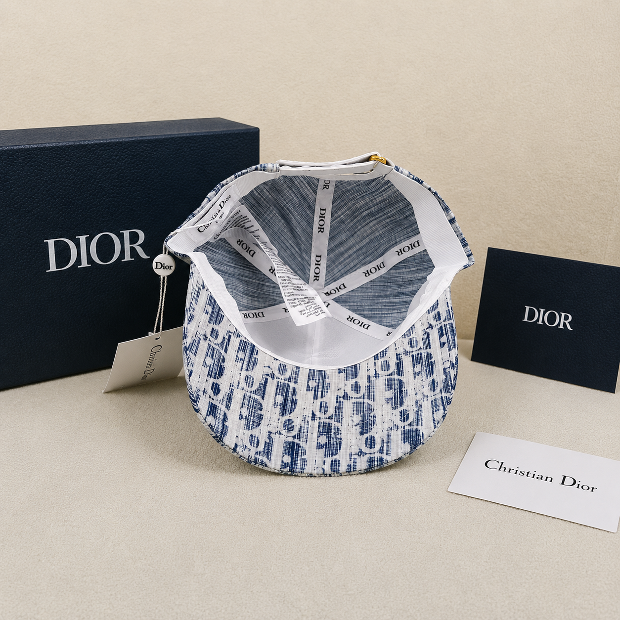 Christian Dior Oblique Monogram Baseball Cap
