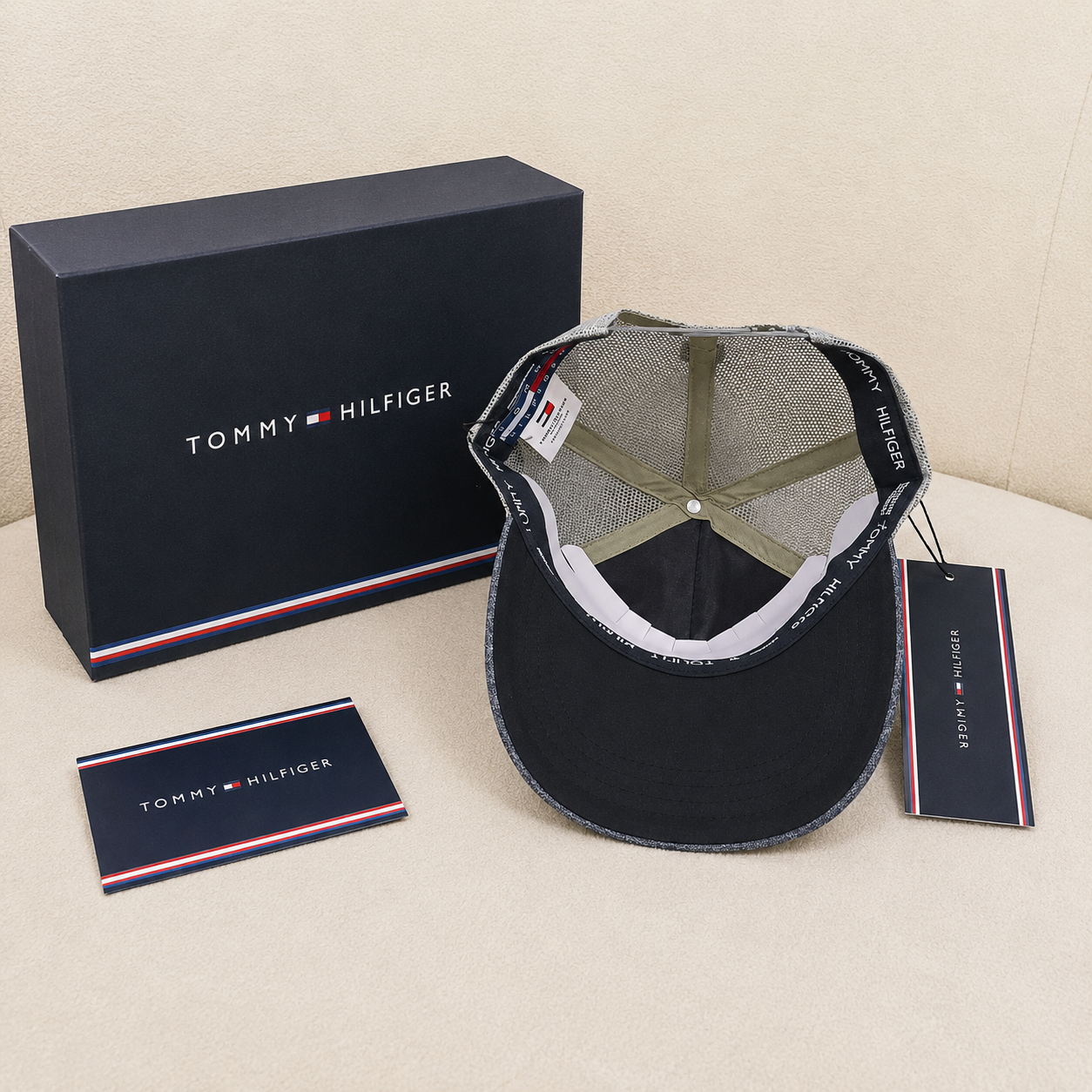 Tommy Hilfiger Premium Embroidered Baseball Cap
