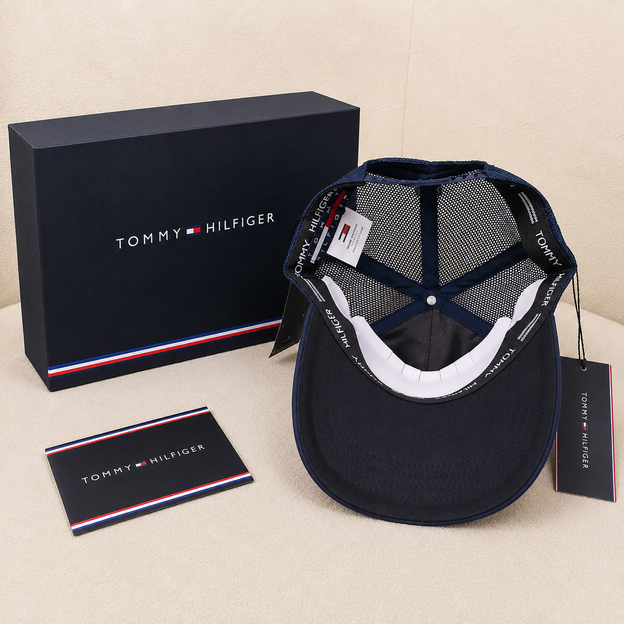 Tommy Hilfiger Premium Embroidered Baseball Cap