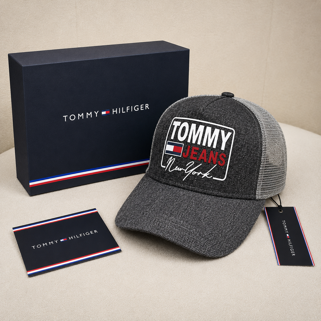 Tommy Hilfiger Premium Embroidered Baseball Cap