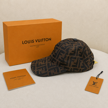 Fendi FF Monogram Classic Baseball Cap