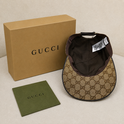 Gucci GG Supreme Monogram Baseball Cap