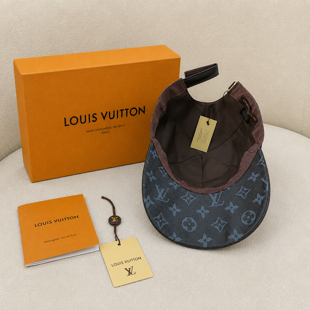 Louis Vuitton Monogram Eclipse Baseball Cap
