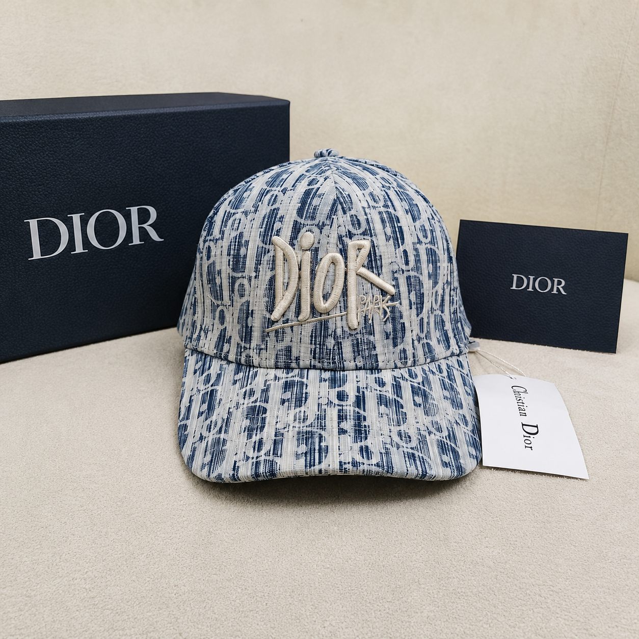 Christian Dior Oblique Monogram Baseball Cap