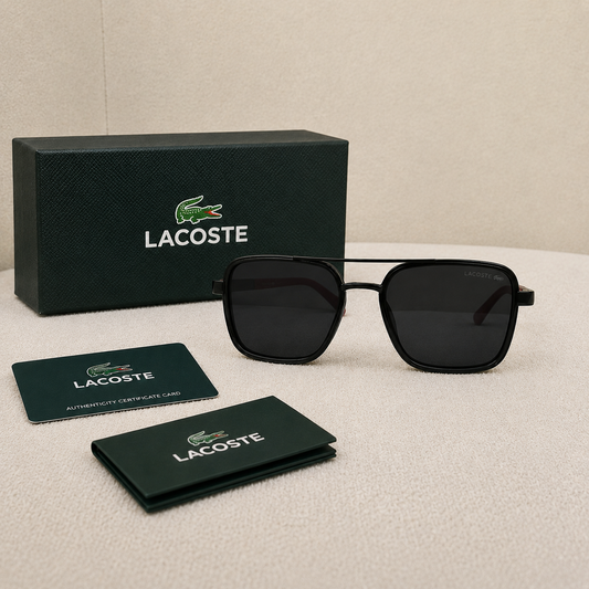 Lacoste Oversized Square Gradient Sunglasses