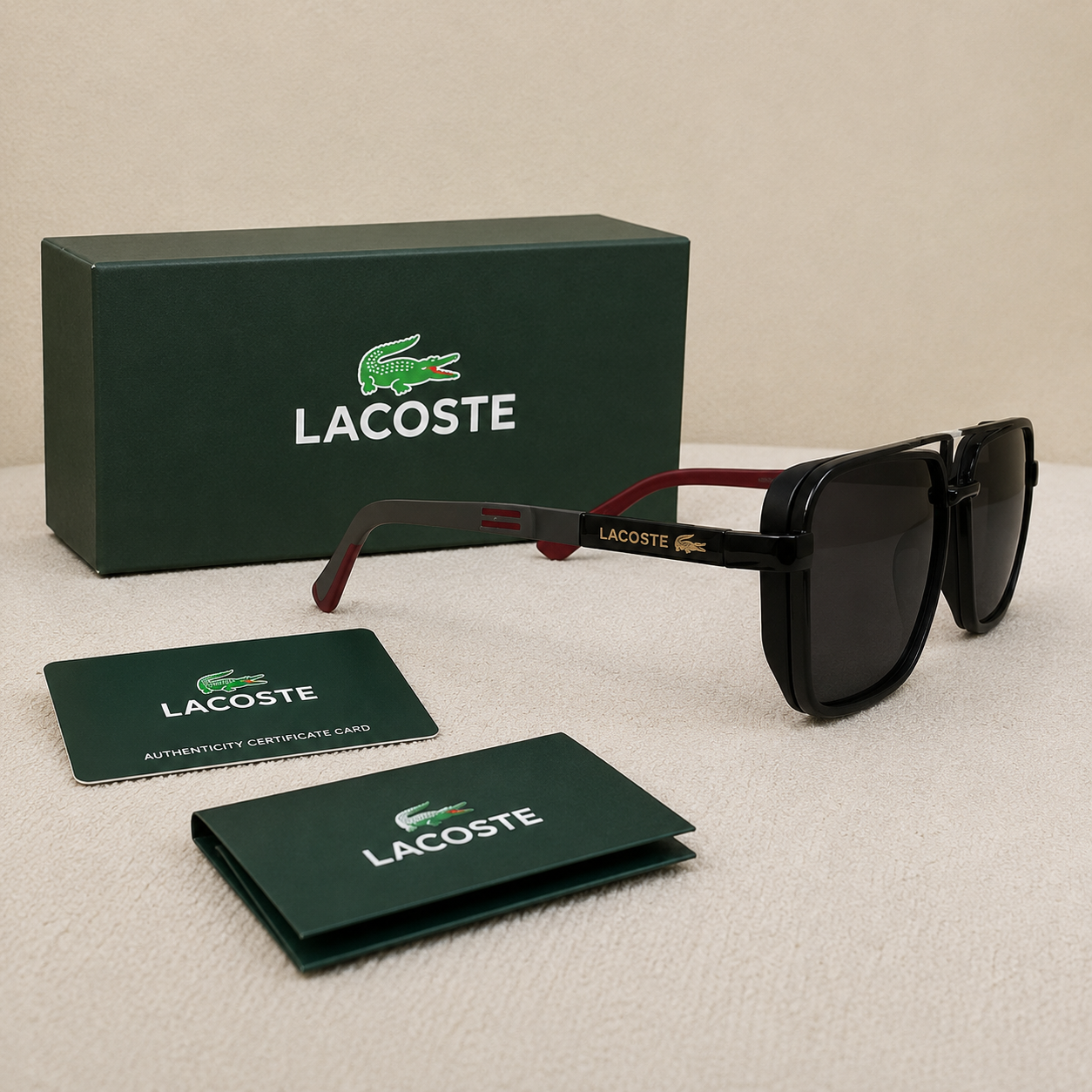 Lacoste Oversized Square Gradient Sunglasses
