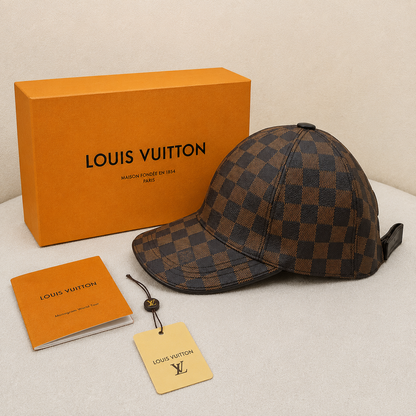 Louis Vuitton Damier Ebene & Graphite Baseball Cap