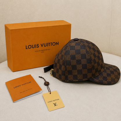 Louis Vuitton Damier Ebene & Graphite Baseball Cap