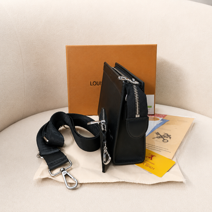 Louis Vuitton Taiga Leather Messenger Bag