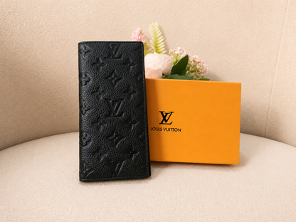 Louis Vuitton Monogram Empreinte Long Wallet – Black