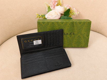 Gucci GG Embossed Long Wallet – Black