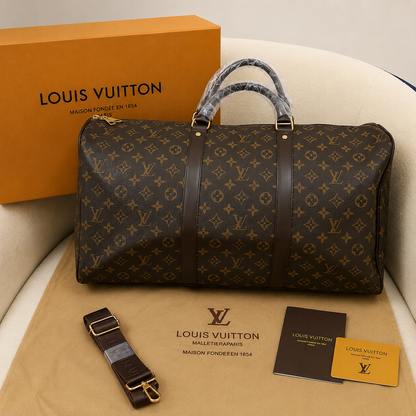 Louis Vuitton Monogram Keepall Travel Duffle Bag