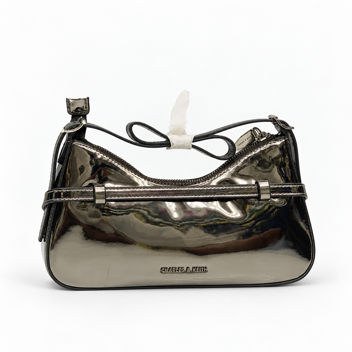 Charles and Keith Curved Shoulder Bag