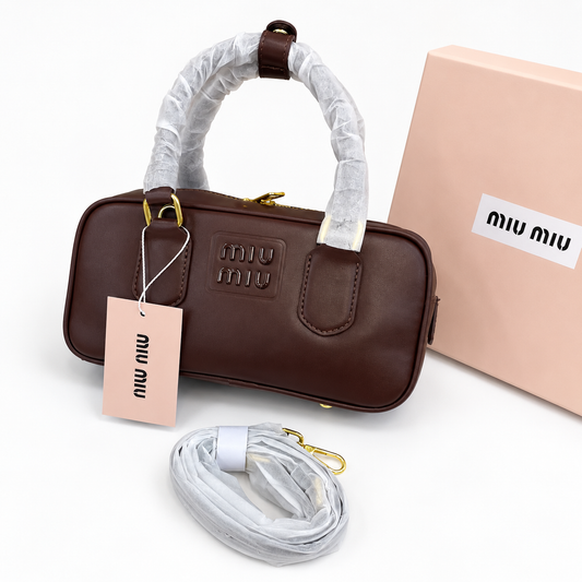 Miu Miu Structured Mini Boston Bag