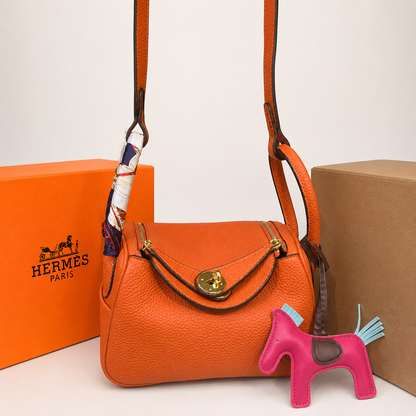Hermès Lindy-Inspired Premium Crossbody Handbag