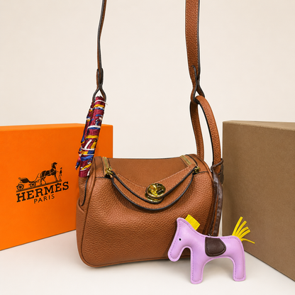 Hermès Lindy-Inspired Premium Crossbody Handbag