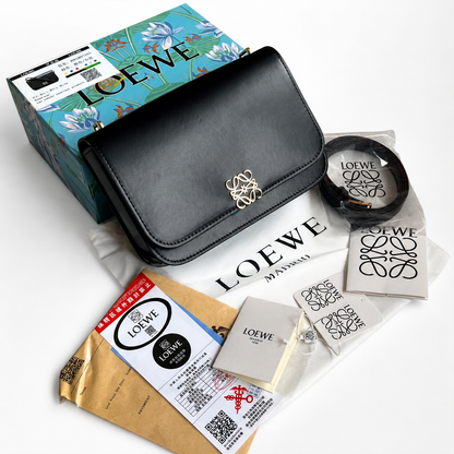 Loewe Goya Anagram Classic Flap Shoulder Bag