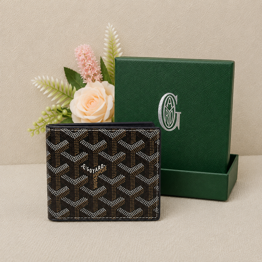 Goyard Signature Chevron Bifold Wallet