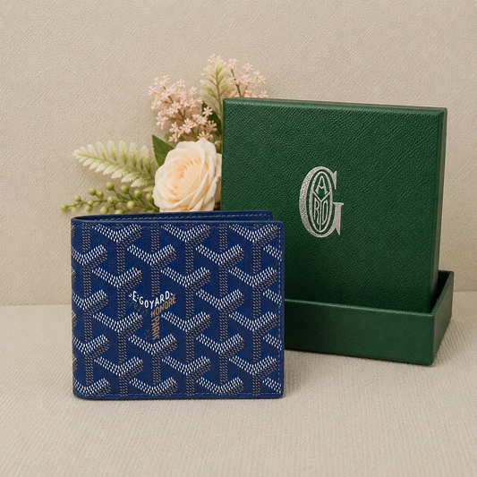 Goyard Signature Chevron Bifold Wallet