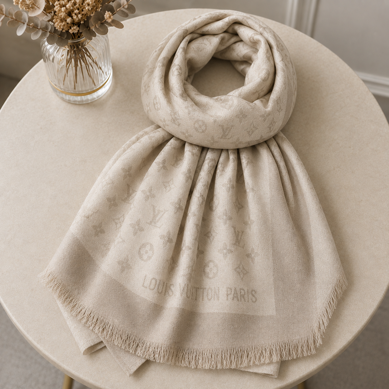 Louis Vuitton Monogram Pashmina Stole
