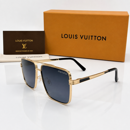 Louis Vuitton Attitude Square Aviator Sunglasses
