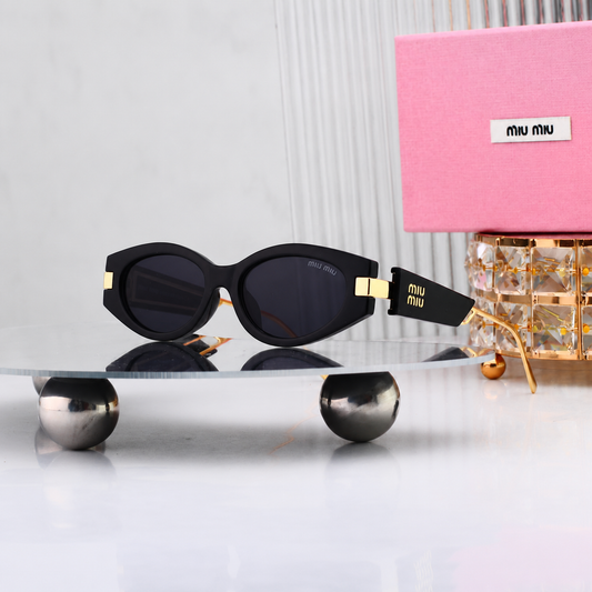 Miu Miu Oval Fashion Sunglasses