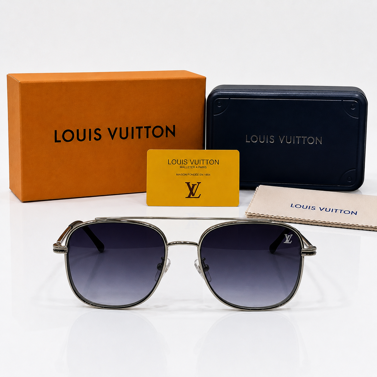 Louis Vuitton Prestige Aviator Gradient Sunglasses